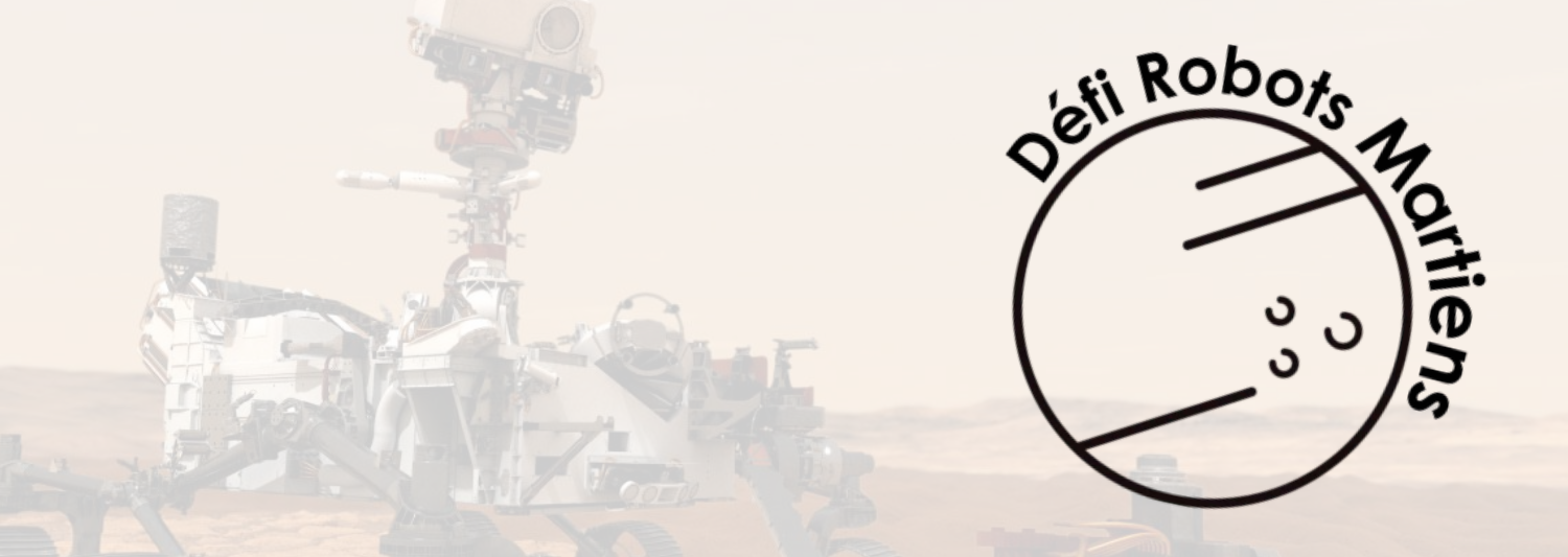 Robots martiens | Le défi en ligne le 20 mai 2021