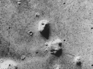 L'illusion du « visage sur Mars » vue par la sonde Viking 1 ©NASA/JPL